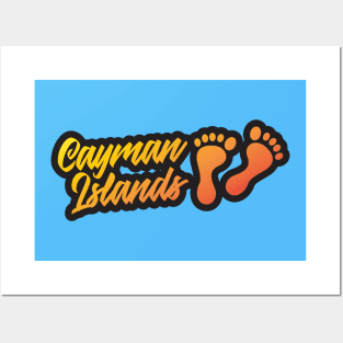 Cayman Islands Sunset Bare Feet Posters and Art